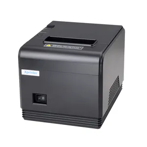 Factory Xprinter XP-Q200 receipt ticket printer USB +Lan Port / BT pos 80 printer thermal driver