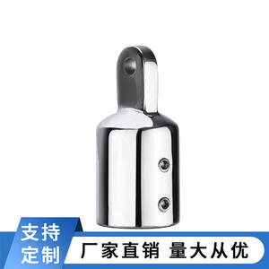 อุปกรณ์กันสาดเรือยอชท์แบบสองชั้น สแตนเลสหล่อขึ้นรูป สำหรับเรือเดินทะเล ผ้าคลุมเรือเร็ว ป้องกันแดดและฝน เนื้อผ้าเรียบลื่น - Product Image 2