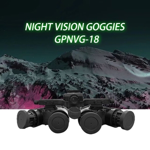 वाटरप्रूफ डिजाइन और 1000 मीटर रेंज के साथ GPNVG-18 चार-आंख के पैनोरामिक कम रोशनी वाली रात दृष्टि गोगल - Product Image 4