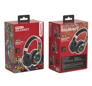 Audífonos Inalámbricos Shuoyin 2023 DR46 <span class=keywords><strong>Aliexpress</strong></span> Cool Graffiti Chimp con 3 Patrones LED RGB - Product Image 6