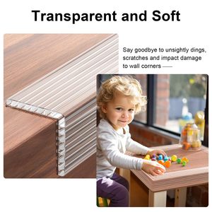 Nâng Cấp Mạnh Mẽ Dính Bé Chống Góc Bảo <span class=keywords><strong>V</strong></span>ệ Tùy Chỉnh Chiều Dài Rõ Ràng Mềm Cạnh Bảo <span class=keywords><strong>V</strong></span>ệ Đồ Nội Thất An Toàn Cản - Product Image 3