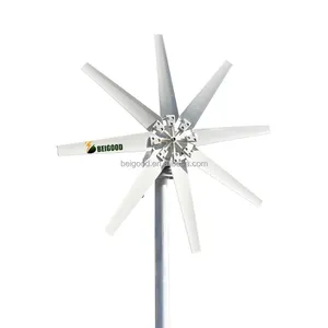 In Voorraad 1000W 800W 600W Horizontale As Windturbine Alternatieve Energie Generator Windenergie Systeem Prijslijst