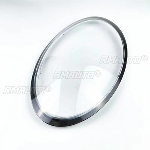 Carcasa de Faros Delanteros con Borde Negro para Porsche 911 991 2012-2018, Cubierta de Faro Transparente, Pantalla de Faro de Plexiglás - Product Image 3