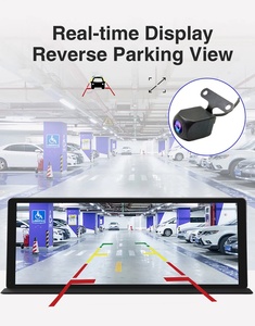 Nouvel écran tactile 11.3 "Carplay Android Auto Display avec caméras avant et arrière 5K + 1080P <span class=keywords><strong>enregistrement</strong></span> en boucle WiFi et connexion par carte SD - Product Image 2