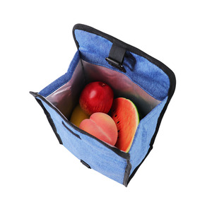Bolsa Térmica para Lonchera Pequeña, Impermeable y Ecológica, de Poliéster 600D, con Cierre, Personalizada, Marca Senrong, con Doble Asa - Product Image 4