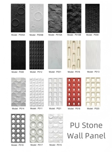 Panel de Pared de Piedra Artificial de Poliuretano, Panel de Revestimiento de Piedra 3D para Exteriores, Paneles de Pared Exteriores con Aspecto de Roca - Product Image 6