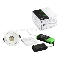 Boîtier en aluminium de qualité supérieure 8W-12W LED Spot Downlight moderne anti-éblouissement Dimmable Trimless plafonnier encastré