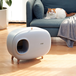 Vente chaude en gros Pet Clean Up Grand espace Pet Luxe Chat Toilette Litière Chat Boîte de Toilette avec une bonne qualité - Product Image 2