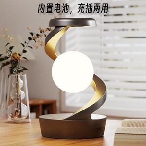 Lámpara de mesita de noche cálida y novedosa con estación de carga inalámbrica rápida, <span class=keywords><strong>cargador</strong></span> <span class=keywords><strong>Usb</strong></span> <span class=keywords><strong>doble</strong></span> para dormitorio - Product Image 5