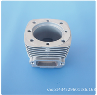 Accessoires d'origine NGH GT35 35R pour moteur d'avion RC : carter, cylindre, tuyau d'échappement, piston, carburateur, allumeur