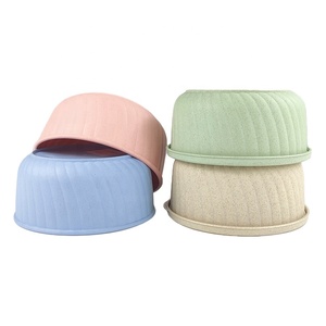 Top Seller Wheat <strong>Straw</strong> <strong>Bowl</strong> Set <strong>With</strong> Lid Eco Friendly Wheat <strong>Straw</strong> Noodle <strong>Bowl</strong> - Product Image 4