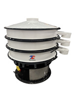 Edelstahl-Rundvibrationssieb mit Vibrationsmotor, einstellbare Mehrschicht-Sortierung, 0,75KW-1,1KW Leistung, 5-400 Maschenweite