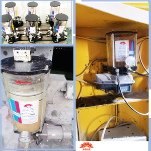 Progressiv điện bôi trơn mỡ bơm 1-5 Outlet DC12V 24V 220V 380V PLC cho rèn dập xe tải máy bôi trơn - Product Image 5