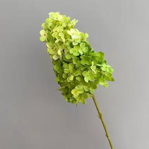 زهرة هيدرانجيا اصطناعية بلاستيكية طويلة الساق للعودة إلى المدرسة وديكور المنزل - Product Image 5