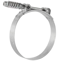 Collier de serrage automatique en acier galvanisé Collier de serrage pour tuyau en T en acier inoxydable Structure de la pince à ressort Pouce métrique Divers clips Boucles