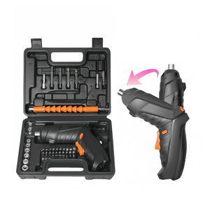 Industrial Grade Mini Electric <b>Screwdriver</b> <b>Set</b> 47 Piece Rechargeable Battery Powered With <b>Bits</b> For Home Use - Product Image 1