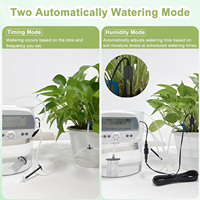 Arroseur automatique intelligent pour jardin/intérieur, système de minuterie d'arrosage programmable, kit de système d'arrosage par goutte-à-goutte, détection d'humidité