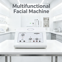 Appareil facial multifonctionnel 4 en 1 haute fréquence, appareil d'élimination des points noirs, équipement de beauté du visage