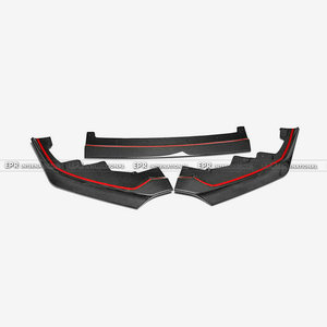 ลิ้นหน้าคาร์บอนไฟเบอร์แบบแห้ง 3 ชิ้น สำหรับ GR GXPA16 Gen 2 Facelift G Type ติดตั้งง่าย - Product Image 4