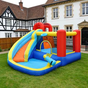 Parcours d'obstacles gonflable commercial sur mesure pour enfants, idéal pour les locations de jeux événementiels - Product Image 5