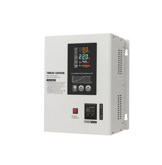Digital Meter Single Phase 5kva 10kva 20kva Automatic Voltage Regulator AC 220V Factory Price AVR for Home