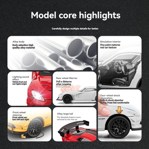 Nuova <span class=keywords><strong>auto</strong></span> in lega simulazione vipera Super classici <span class=keywords><strong>auto</strong></span> 1: 32 Diecast modelli veicoli porta aperta tirare indietro con luce del suono giocattoli ragazzi - Product Image 3