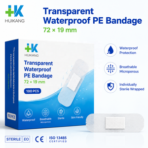 Apósito flexible de PU con adhesivo, almohadilla antiadherente, adhesión duradera, transpirable, adaptable, impermeable para el cuidado de heridas. - Product Image 2