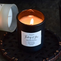 Starke Duft kerzen Geschenkset mit 6 Düften für Zuhause und Frauen Aroma therapie Soja Wachs Glas Glas Kerze Luxus