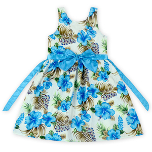 48BQA236 Yihong Modello di Fiore Abito Senza Maniche Estate Abiti Da Festa Per 8 Anni Ragazze One Piece Ragazze di Partito - Product Image 5