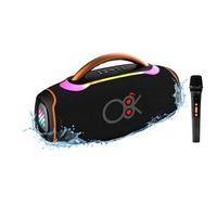 Enceinte d'extérieur 120W Subwoofer BassUp 2.0 avec 24 heures d'autonomie, étanche IPX6, éclairage RGB intégré