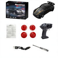 Coche de Carreras a Control Remoto KF20 2025, Escala 1:64, Tracción en las Cuatro Ruedas, Alta Velocidad, Simulación de Carreras de Escritorio, 2.4G, Juguetes de Modelo para Niños
