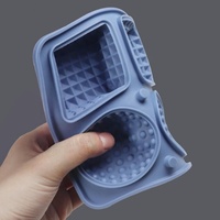 Moule à glaçons sphériques et carrés en silicone pour whisky, plateau à glaçons de qualité alimentaire avec couvercle, idéal pour la fabrication de glaces DIY - Vente en gros