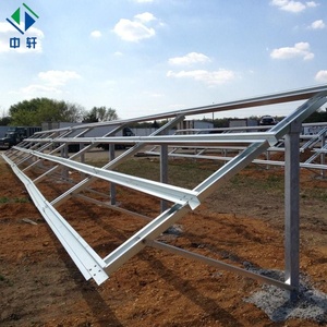 Système de montage de panneaux solaires en aluminium à installation facile et haute efficacité, certifié CE, garantie 10 ans, résistant au vent de 60 m/s - Product Image 5