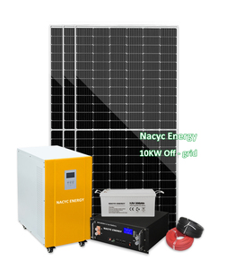 Système d'énergie solaire complet, haute fréquence, hors réseau, hybride, avec batterie au lithium, kit d'alimentation domestique, SYSTÈME SOLAIRE 3KW 4KW 5KW 6KW 7KW - Product Image 1