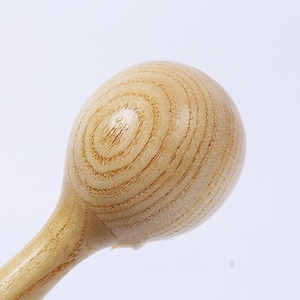 Maracas de Madera para Niños al por Mayor, Sonajero de Mano, Instrumento Musical de Percusión, Juguete Educativo para el Desarrollo de la Agarre, la Visión y el Oído - Product Image 4