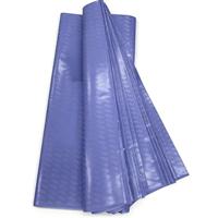 Tissu Bazin Wax Africain Premium 100% Coton Jacquard pour Robe et Tenue Disco, 30 Mètres, Blanc pour Hommes