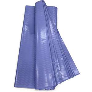 Tela Bazin Africana de Jacquard de Algodón 100% de 30 Metros, Tela Disco, Textiles Africanos Premium, Tela Bazin Encerada para Hombre, Blanca - Product Image 3