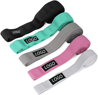 Bandas de Resistencia de Látex Multifuncionales y Duraderas para Ejercicios de Glúteos, Bandas de Tracción Asistida para Entrenamiento Físico