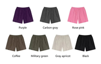 Shorts de plage personnalisés 160 GSM imperméables à séchage rapide avec fente latérale anti-plis, en polyester satiné, décontractés, avec cordon de serrage, pour l'été, OEM