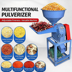 Broyeur multifonctionnel pour aliments du bétail, machine à fabriquer des granulés d'aliments pour poulets, broyeur de céréales, de maïs et de farine - Product Image 5