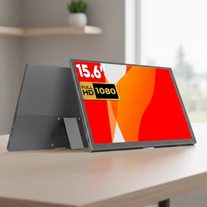Monitor Portátil para Juegos SIBOLAN de 15.6 Pulgadas TN LED con <span class=keywords><strong>Full</strong></span> <span class=keywords><strong>HD</strong></span> <span class=keywords><strong>1920x1080</strong></span>, Frecuencia de Actualización de 60Hz, Interfaz USB y Altavoz Integrado - Product Image 1