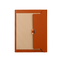 Carnet à feuilles mobiles A5 de haute qualité, porte-stylo, personnalisable, couverture rigide, fermoir magnétique en cuir, fabrication directe
