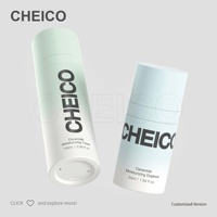 Emballage cosmétique personnalisé en PETG, flacon cylindrique à pompe sans air en plastique, sérum, lotion, huile essentielle, 30 ml, 50 ml, 100 ml, écran