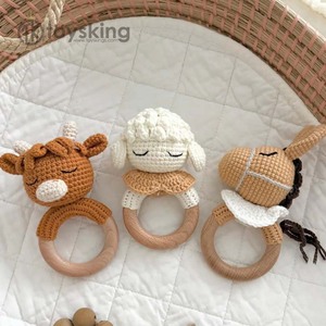 Sonajero Masticable Personalizado con Forma <span class=keywords><strong>de</strong></span> Animal - Mordedor Suave para Bebé con Agarre Fácil, Regalo Personalizado con Nombre para Recién Nacido - Product Image 4