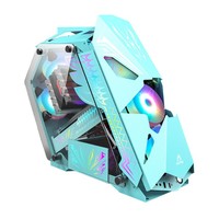 Penjualan terlaris Outlet pabrik kaca Tempered kotak utama menara menengah kotak komputer Desktop untuk game
