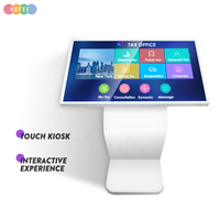 Kiosco de Pago Autoservicio Refee con Pantalla Táctil LCD 4K para Publicidad en Interiores, Lector de Códigos de Barras Habilitado para SDK, Sistema Operativo Android/Linux/Windows