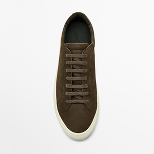 Scarpe da uomo con logo personalizzato da <span class=keywords><strong>Skateboard</strong></span> da passeggio Casual Design originale in vera pelle Sneakers di alta moda - Product Image 2