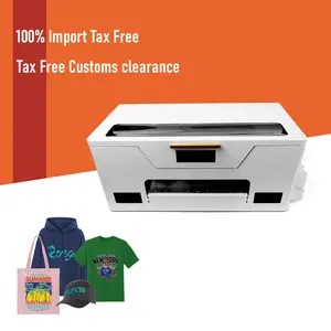 Venta caliente 13 pulgadas 60Cm 3 D Dtg directo a la máquina de impresión de camisetas Dtf camiseta impresora DTF impresora mini