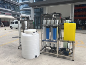 Système de purification d'eau potable par osmose inverse et dessalement, avec filtration en deux étapes 12T/D pour eau de mer. - Product Image 4