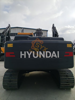 Excavatrice sur chenilles hydraulique HYUNDAI HX 220 HD de 20 tonnes, presque neuve, d'origine, pour travaux de terrassement et de construction